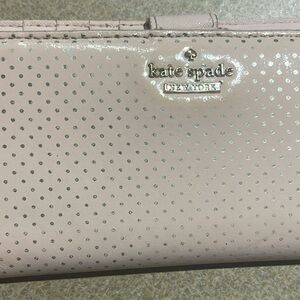 Kate Spade Light Pink Polka Dot Wallet